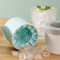 Thumbnail for Silicone Cylinder Portable Ice Maker Bucket