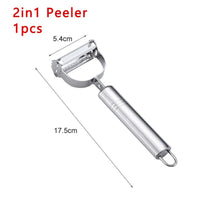 Thumbnail for Stainless Steel Kitchen Vegetable Peeler